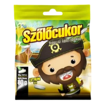 Dulcit szőlőcukor 80g citromos