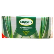 Sziluett papírzsebkendő 3rtg 80db Aloe Vera