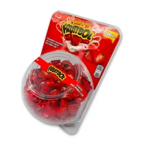 Fruitball rágógumi eper ízű zselével töltött 3,5g