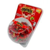Fruitball rágógumi görögdinnye ízű zselével tt. 3,5g