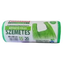 Mazzini köthető füles szemetes zsák 35l