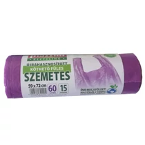 Mazzini köthető füles szemetes zsák 60l