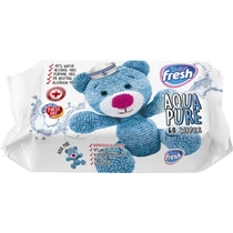 Fresh nedves törlőkendő 60db BABY AQUA PURE