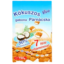 Viva gabonapehely kókuszos krémmel töltött 750g