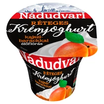Nádudvari réteges joghurt 180g barack