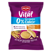 Detki Vitál omlós natúr keksz 180g cukormentes