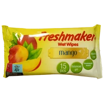 Freshmaker Fruit nedves zsebkendő 15 lapos