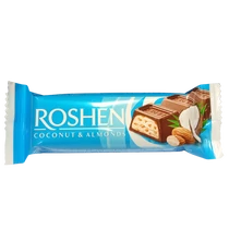 Roshen tejcsoki szelet kókusz-mandula 29g