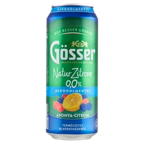 Gösser Áfonya-citrom Alkoholmentes sör 0,5l DRS