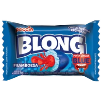Blong Blue málna ízű nyelvfestős rágó 5g