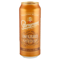Staropramen Unfiltered 0,5l 5% dobozos sör DRS