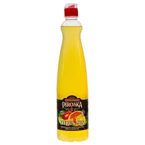 Piroska szörp 0,7l PET Citrus-Mix 50%-os cukorral és édesítővel DRS