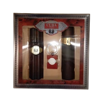 CUBA férfi díszdobozos 100ml edt+100ml aftershave+kulcstartó