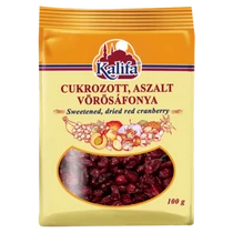 Kalifa vörös áfonya aszalt, cukrozott 100g