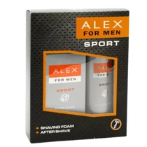 Alex férfi ill.csomag, after shave 100ml+borotvahab 200ml SPORT