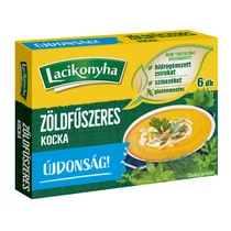 Lacikonyha zöldfűszeres kocka 60g sócsökkentett