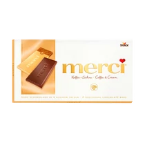 Merci kávés-tejszínes tejcsokoládé 100g