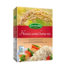 Lestello hosszúszemű barna rizs 2x125g