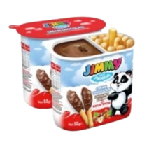 Jimmy kakaós-mogyorós krém pálcikával 52g