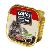 Cattos macskaeledel 100g alutasakos marha