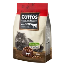 Cattos macskaeledel 800g száraz, marha