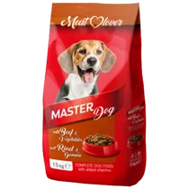 MasterDog kutyaeledel 15kg száraz marha-zöldség