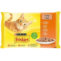 Friskies macskaeledel 4x85g csirke-kacsa-pulyka-lazac