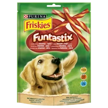 Friskies Funtastix jutalomfalat kutyáknak 175g bacon-sajt