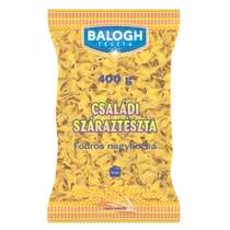 Családi tészta 400g fodros nagykocka tojás nélküli