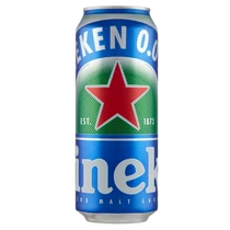 Heineken 0,5l dobozos sör alkoholmentes DRS