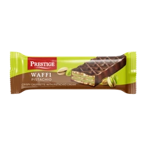 Waffi pisztácia ízesítésű mártott ostya 21g