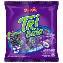TriBala szőlő ízű töltött puhakaramell 100g