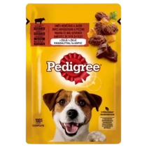 Pedigree 100g Marha-Máj alutasakos