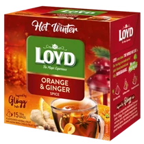 Loyd tea 15X3g Narancs-Gyömbér-Puncs