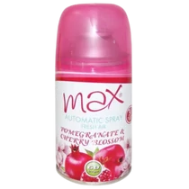 Max légfrissítő utántöltő 260ml Gránátalma-Cseresznyevirág