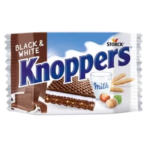 Knoppers Black&amp;White 25g