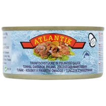 Atlantik tonhaldarabok pikáns mártásban 185g