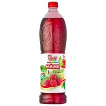 Pölöskei gyümölcsszörp 1l 50% Málna DRS