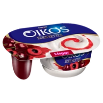 Oikos édeskettes meggyes 118g