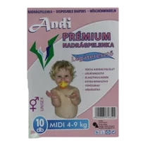 Andi gyermekpelenka 10db midi