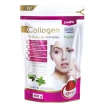Jutavit Collagen+Hialuron komplex 400g Eper