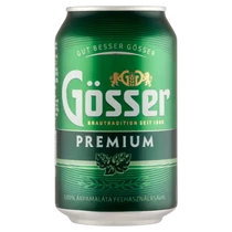 Gösser 0,33l Prémium dobozos sör DRS
