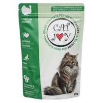 Cat Joy macskaeledel 85g pulyka ízű pouch