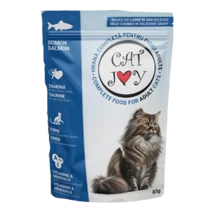 Cat Joy macskaeledel 85g lazac ízű pouch