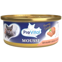 PreVital mousse macska konzerv 85g lazacos