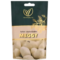 Real Nature fehércsokis meggy 75g