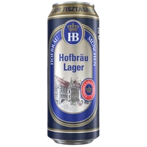 HB 0,5l dobozos sör DRS