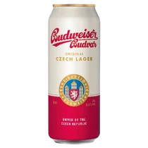 Budweiser Budvar Premium Lager 0,5l dobozos sör DRS (5%)