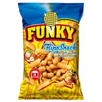 Fripsy Funky földimogyorós és mogyoró ízű snack 80g