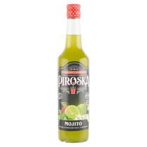 Piroska szörp 0,7l Lime-Menta cukorral és édesítőszerrel 50%